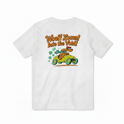 Woof Zoom Into the Void Tee