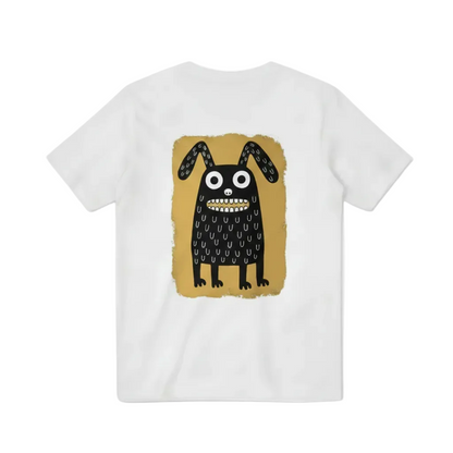 Weird Monster Dog Doodle Tee