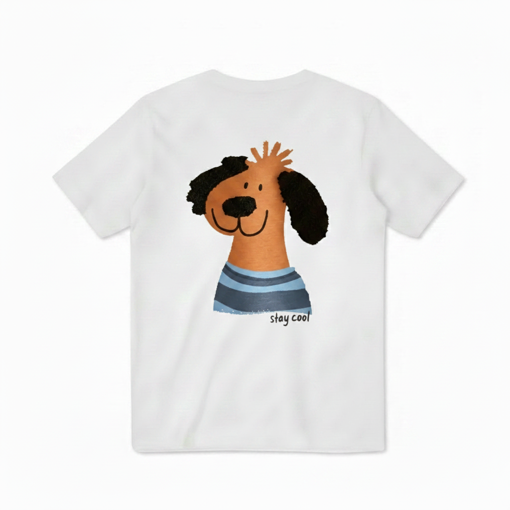 Stay Cool Dog Graphic Tee
