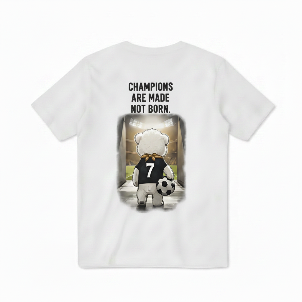 Champions Are Made Cute Dog Tee