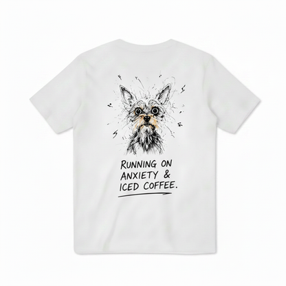Running on Anxiety & Iced Coffee Tee
