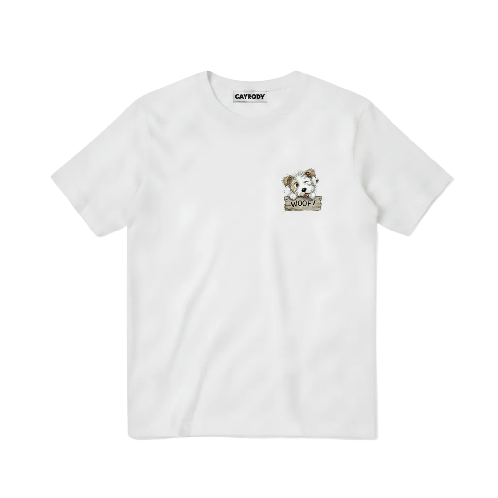 "Woof More Worry Less" Tee