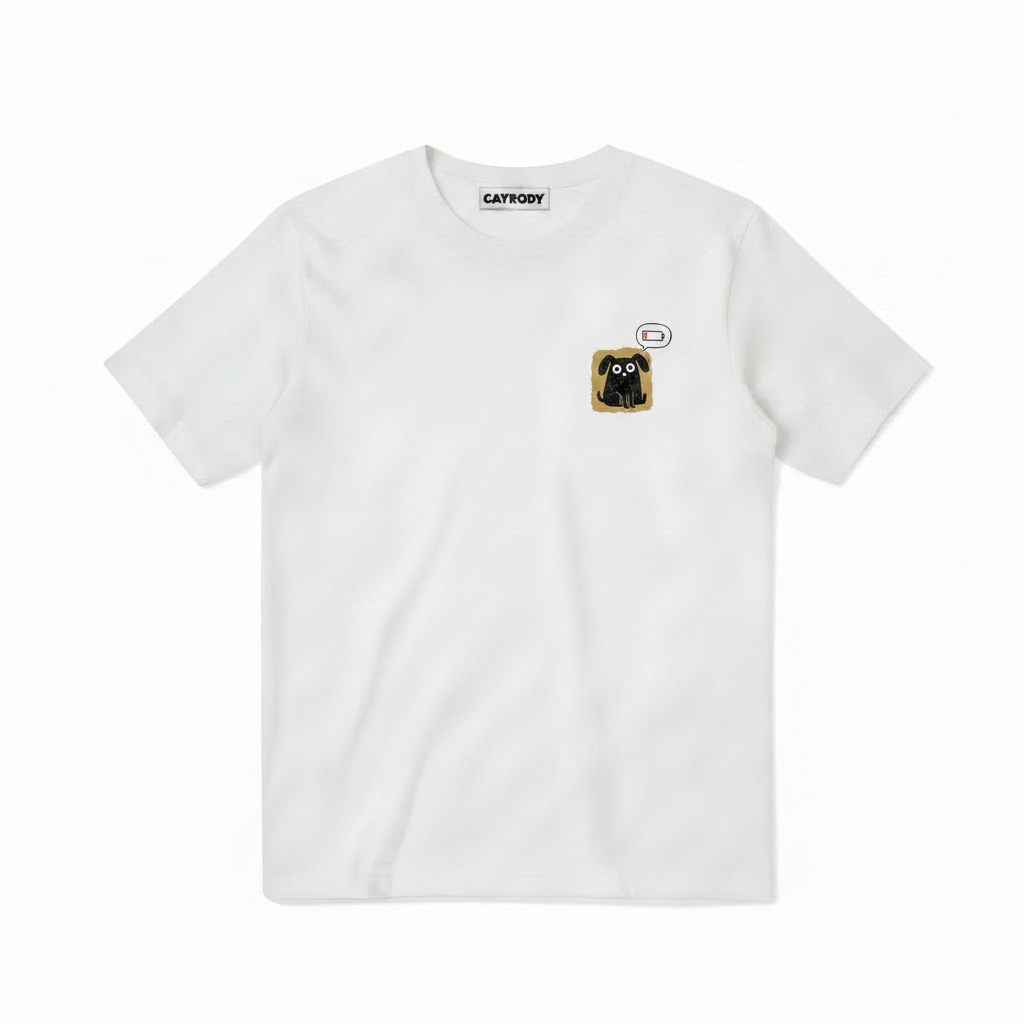 "Social Battery 1%" Tee