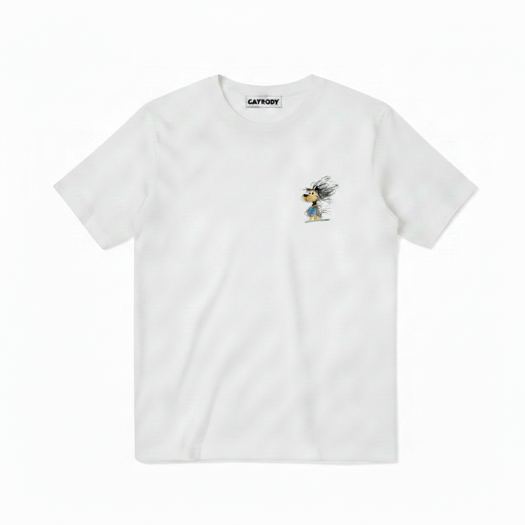 Stay Weird Windswept Dog Tee