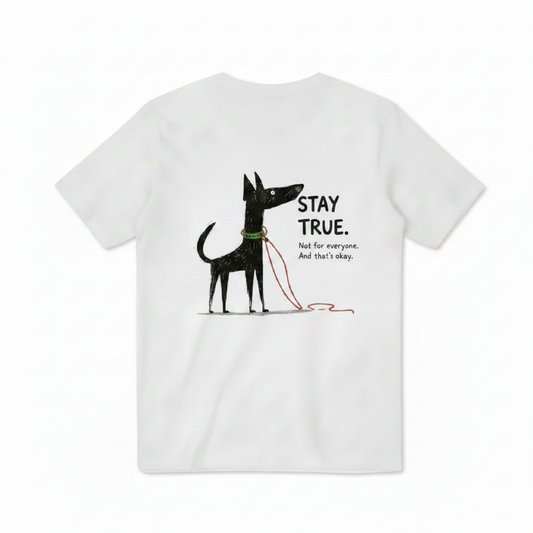 Stay True Dog Graphic Tee