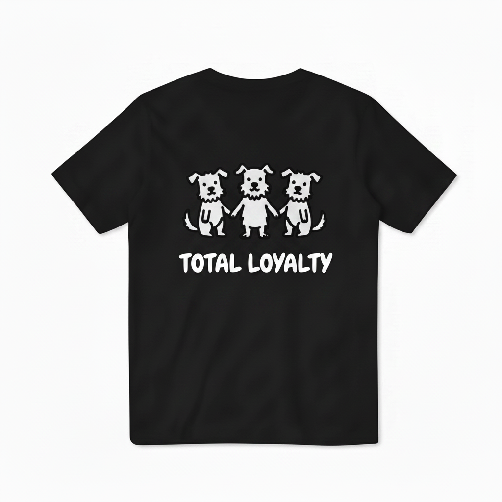 Total Loyalty Three Dogs Tee
