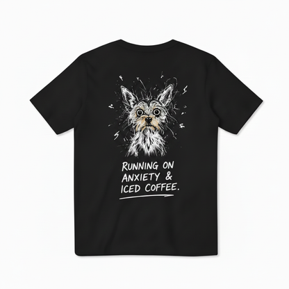 Running on Anxiety & Iced Coffee Tee