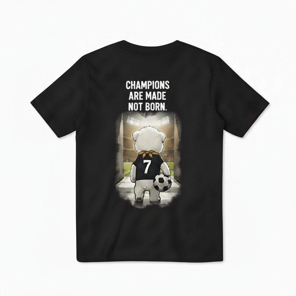 Champions Are Made Cute Dog Tee