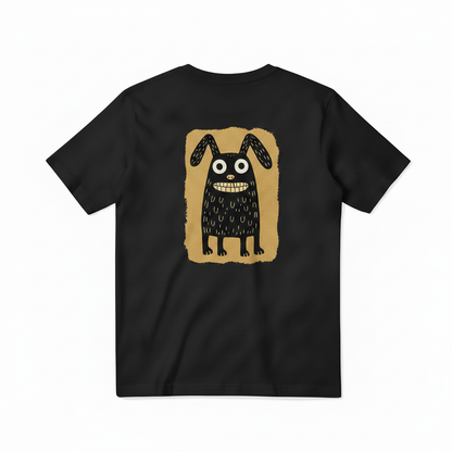 Weird Monster Dog Doodle Tee