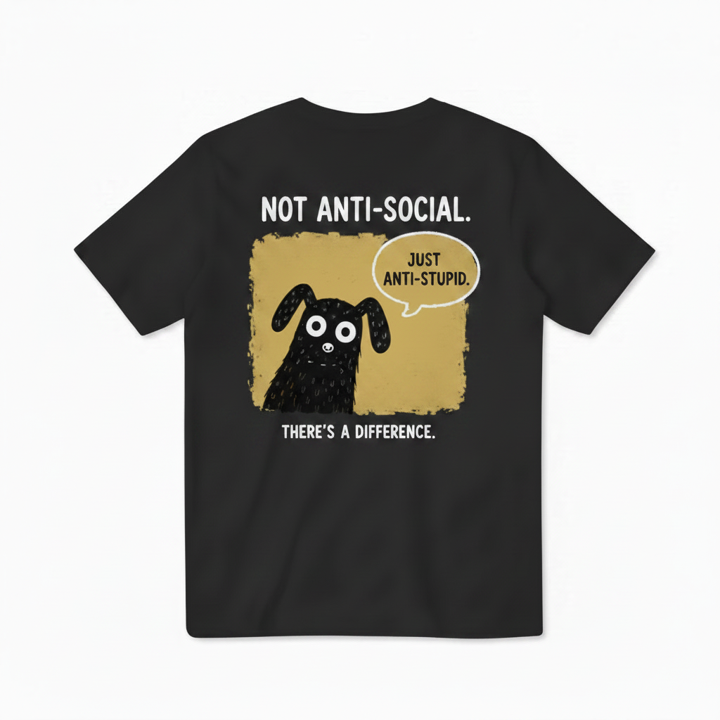 Just Anti-Stupid Graphic Tee