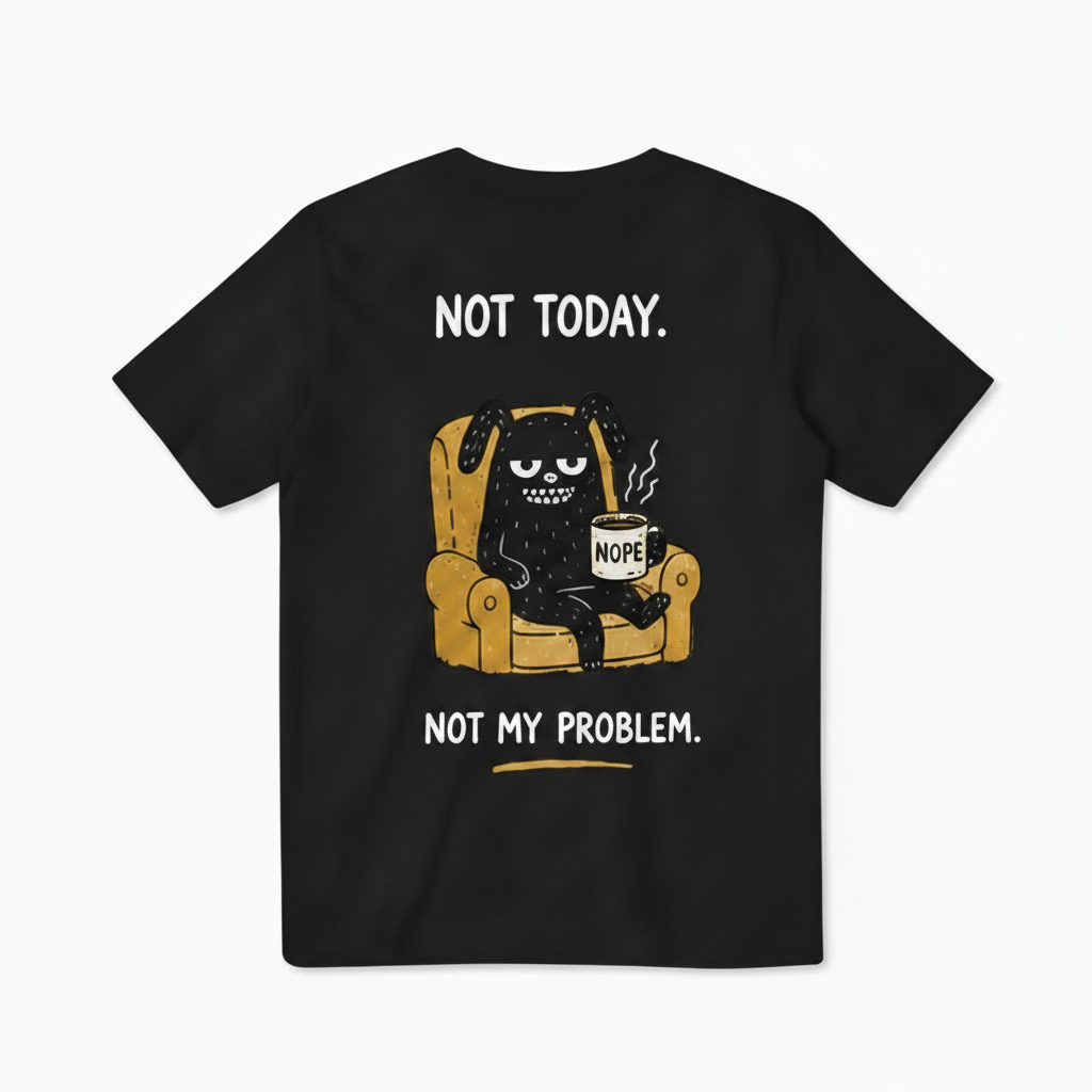 Not Today Not My Problem Tee
