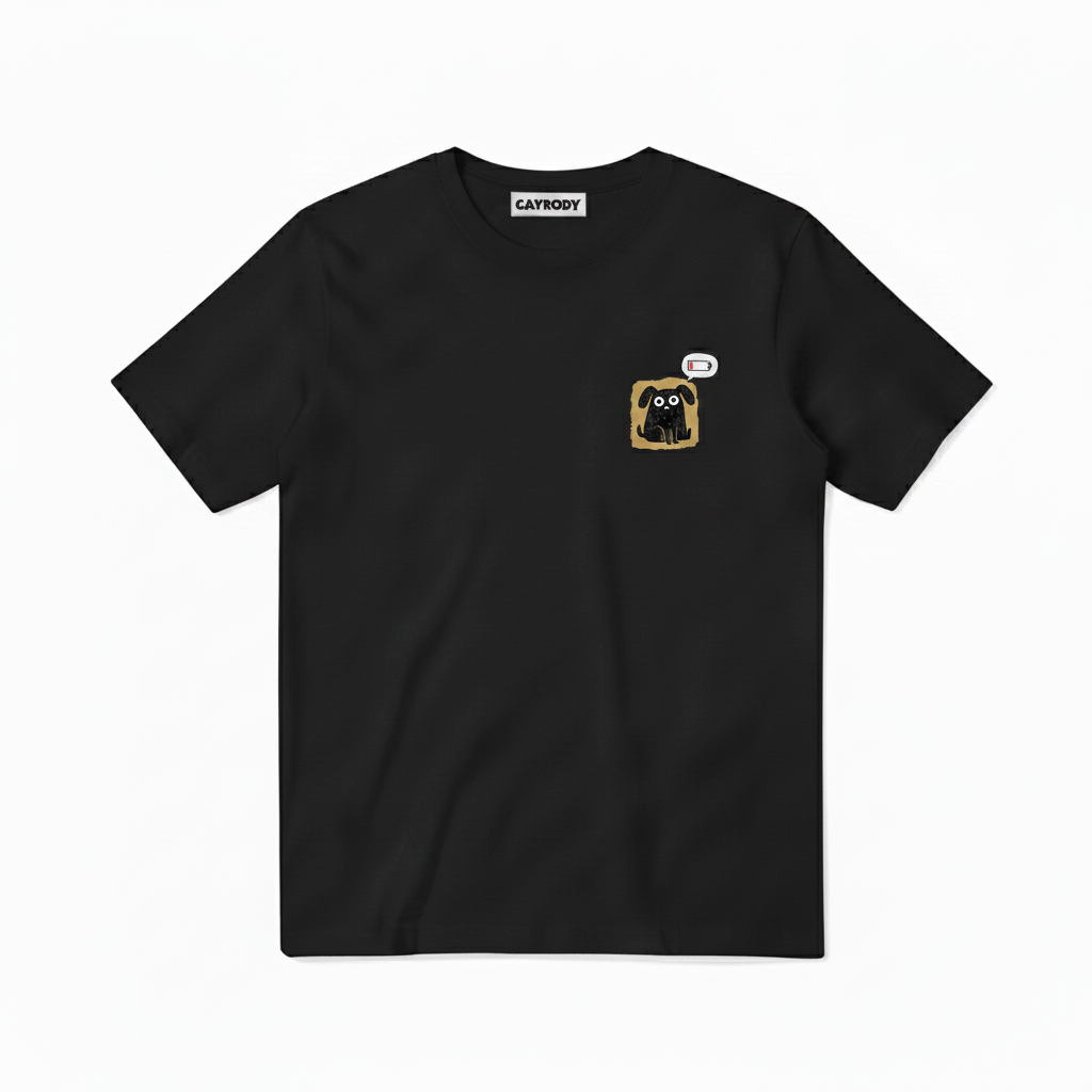 "Social Battery 1%" Tee