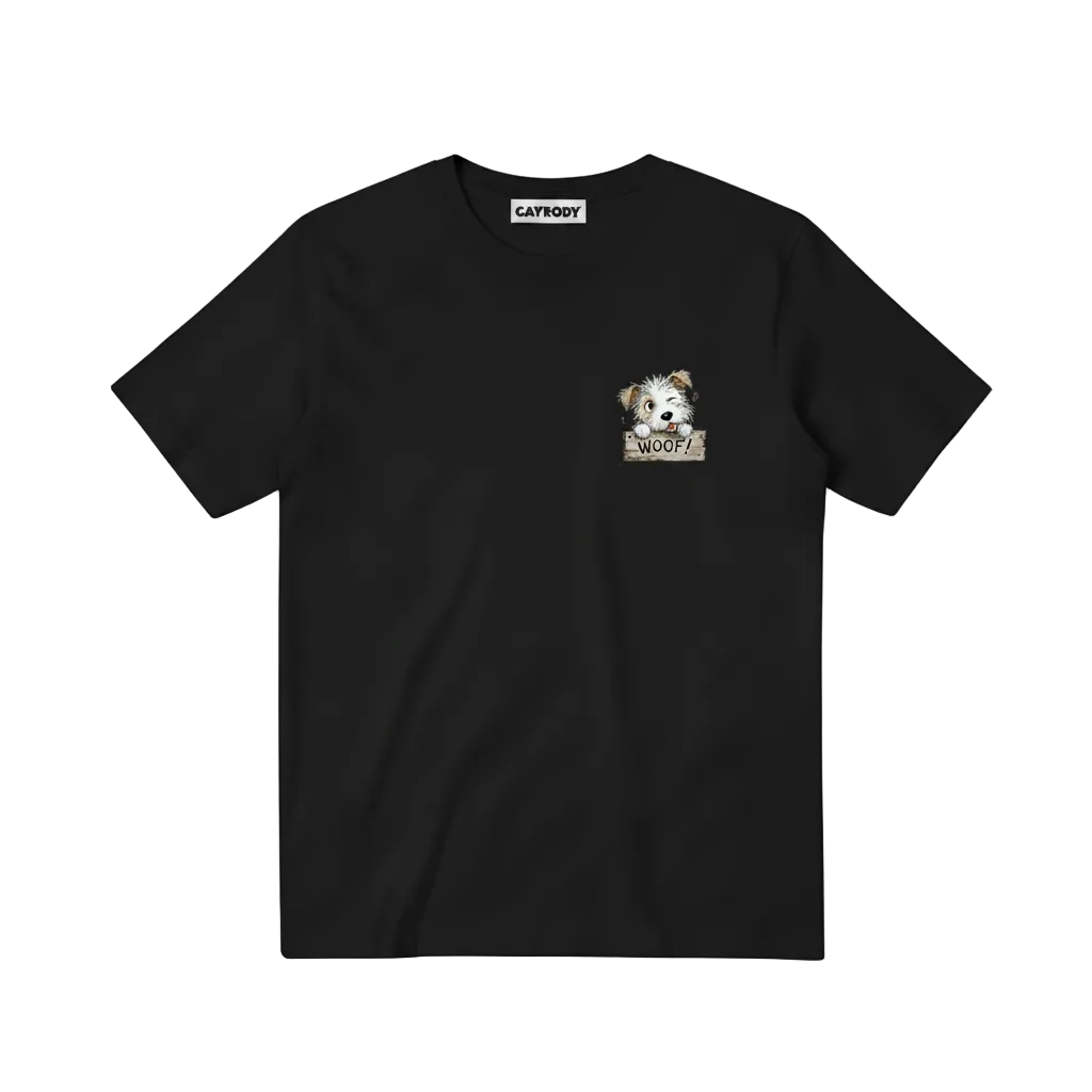 "Woof More Worry Less" Tee