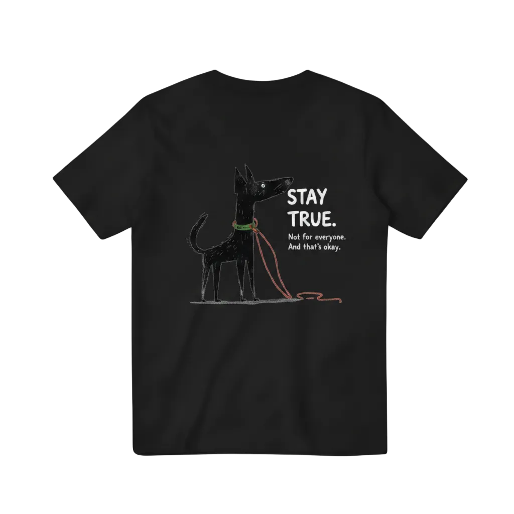 Stay True Dog Graphic Tee