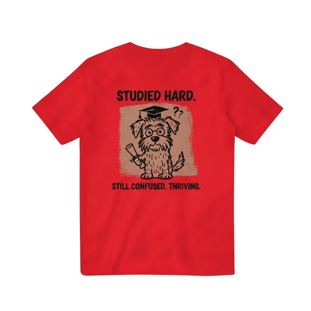 Studied Hard Still Confused Tee
