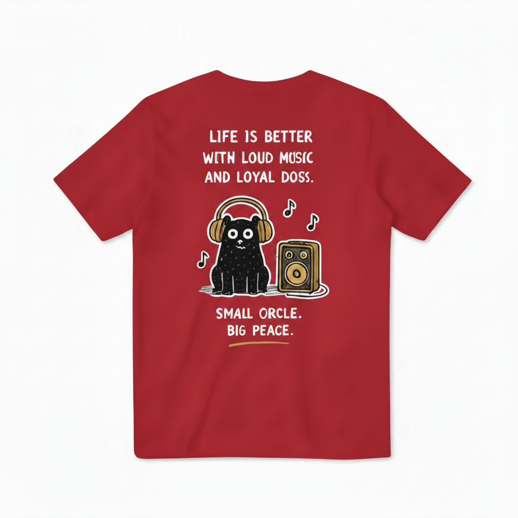 Loud Music Loyal Dogs Tee