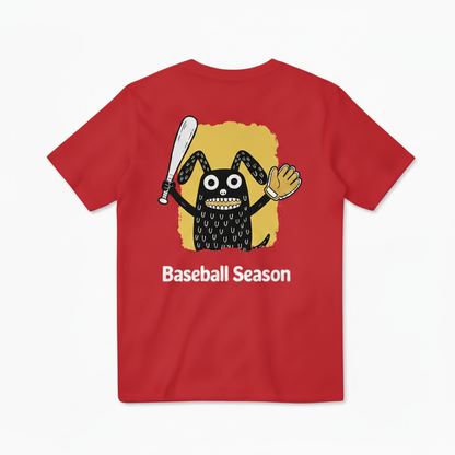 Baseball Season Funny Graphic Tee