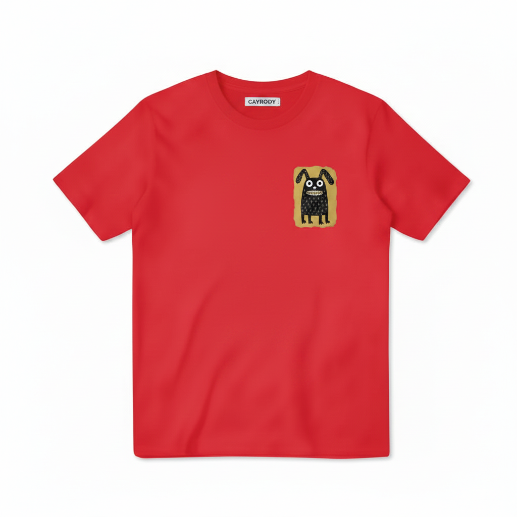 Weird Monster Dog Doodle Tee