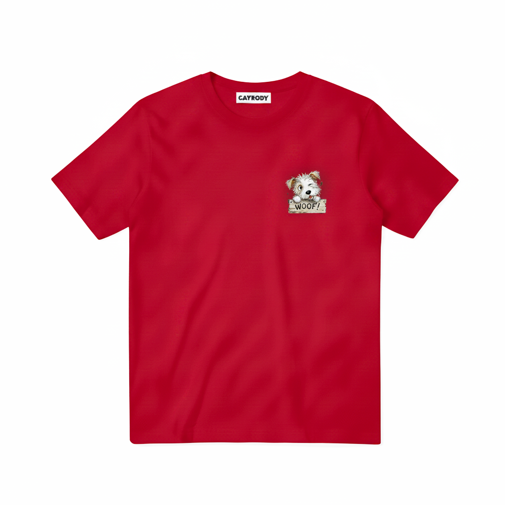 "Woof More Worry Less" Tee