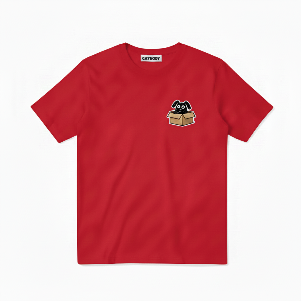 Selectively Social Funny Dog Tee