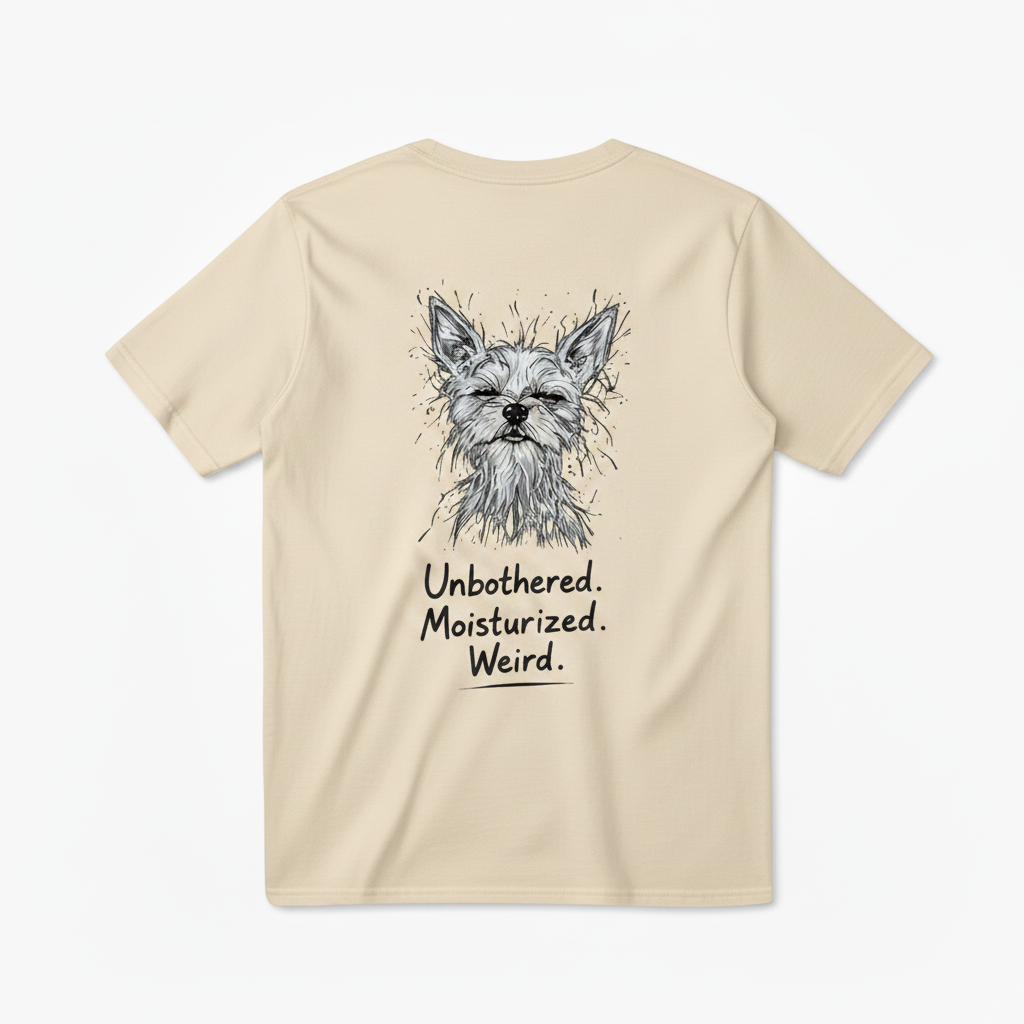 Unbothered Westie Dog Funny Tee
