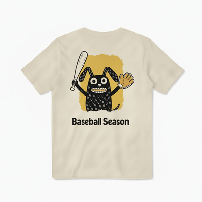 Baseball Season Funny Graphic Tee
