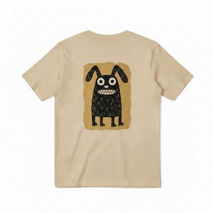 Weird Monster Dog Doodle Tee