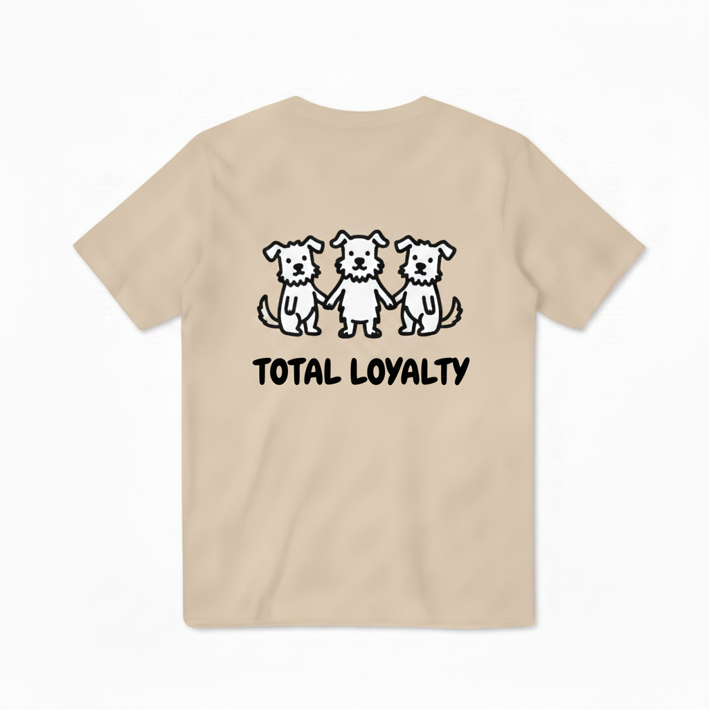 Total Loyalty Three Dogs Tee