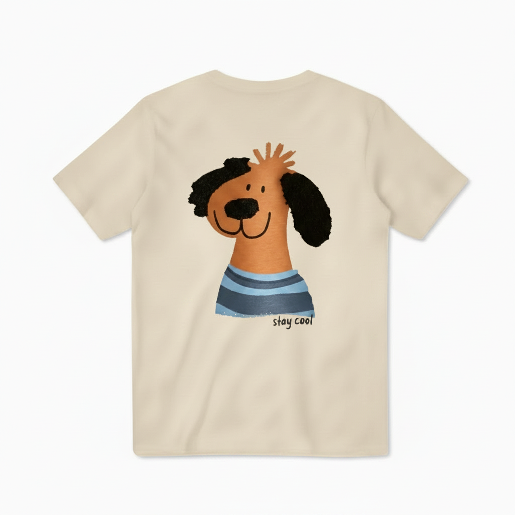 Stay Cool Dog Graphic Tee