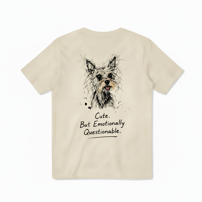 Cute But Emotionally Questionable Tee