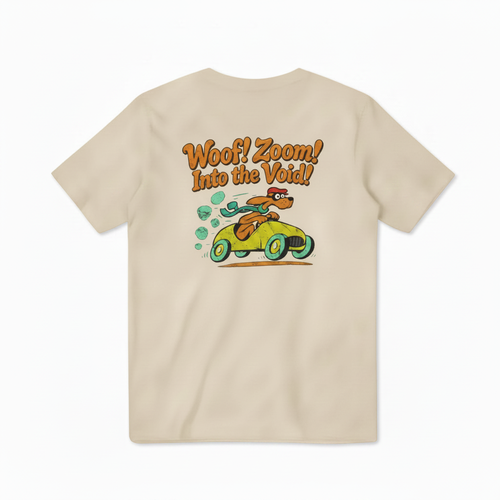 Woof Zoom Into the Void Tee