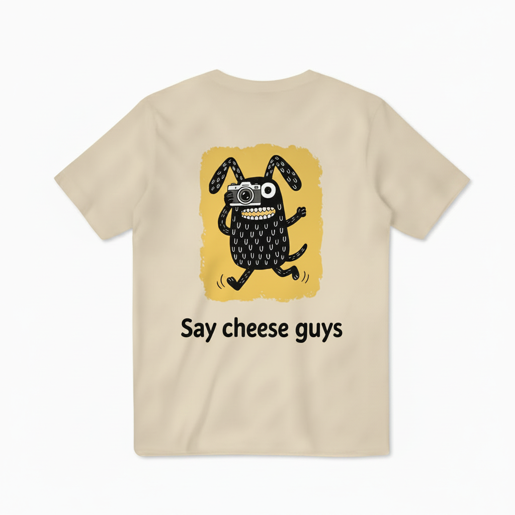 Say Cheese Guys Graphic Tee