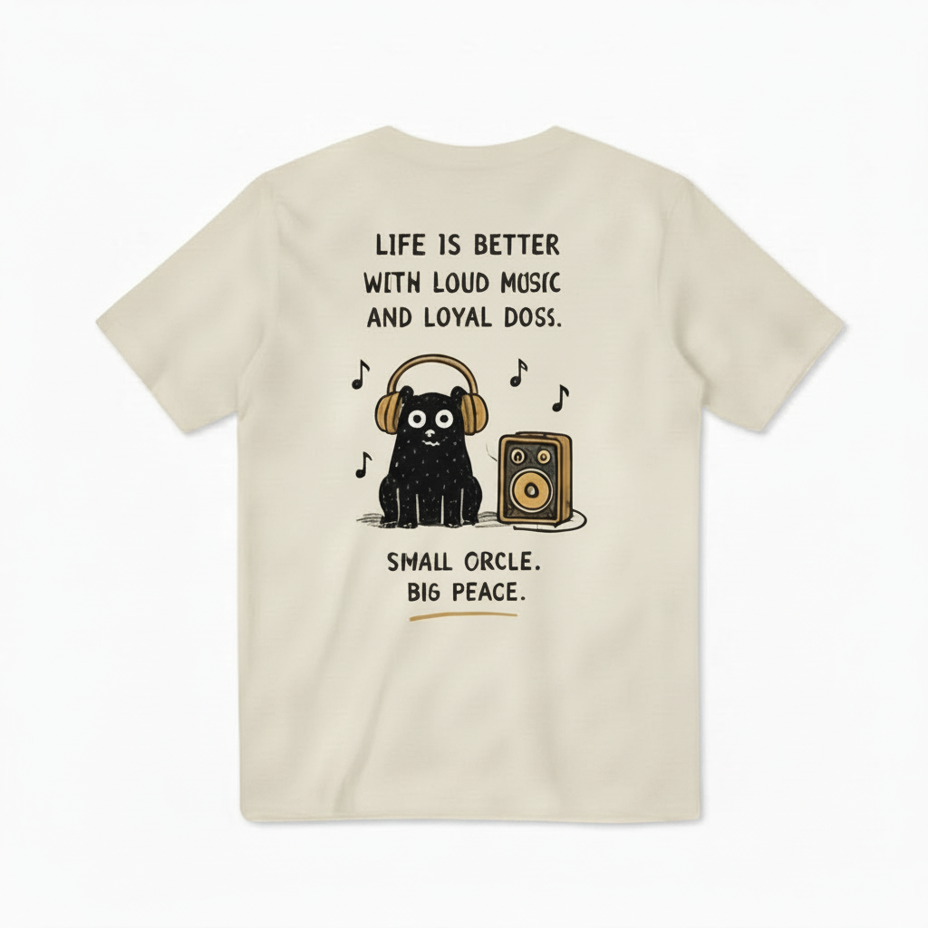 Loud Music Loyal Dogs Tee