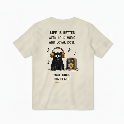 Loud Music Loyal Dogs Tee