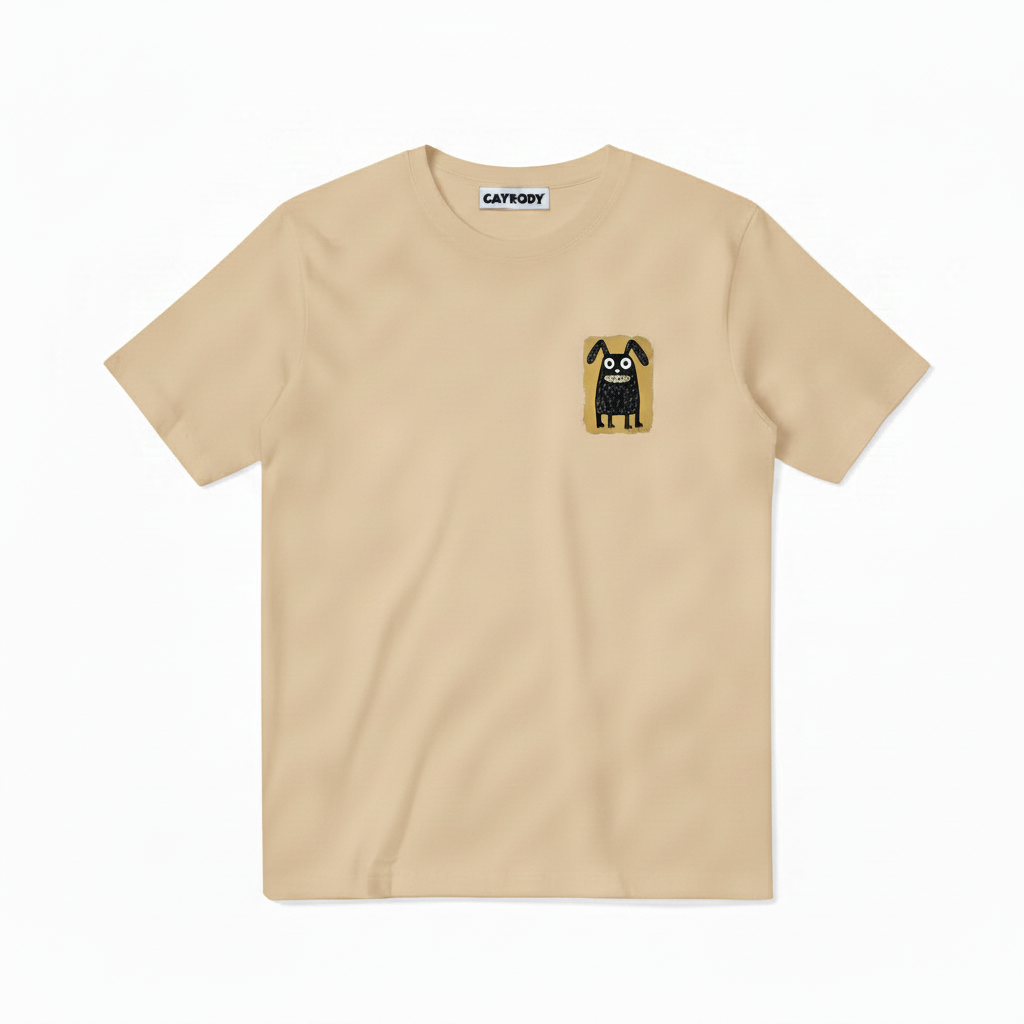 Weird Monster Dog Doodle Tee