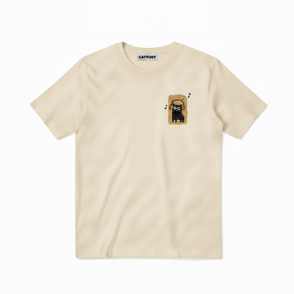 "Woof & Roll"Dog Tee
