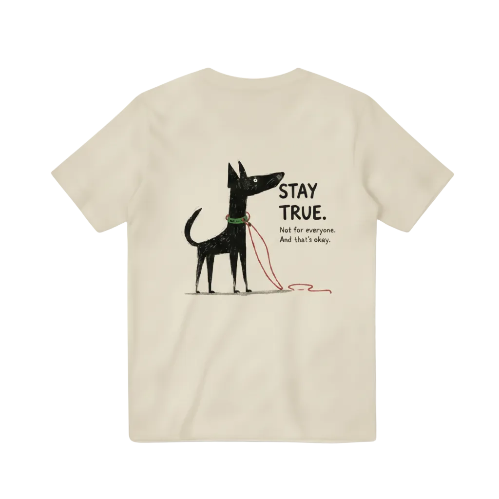 Stay True Dog Graphic Tee