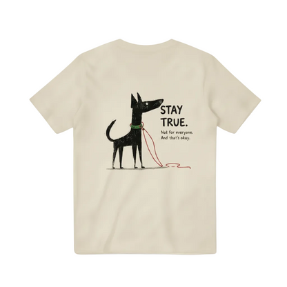 Stay True Dog Graphic Tee