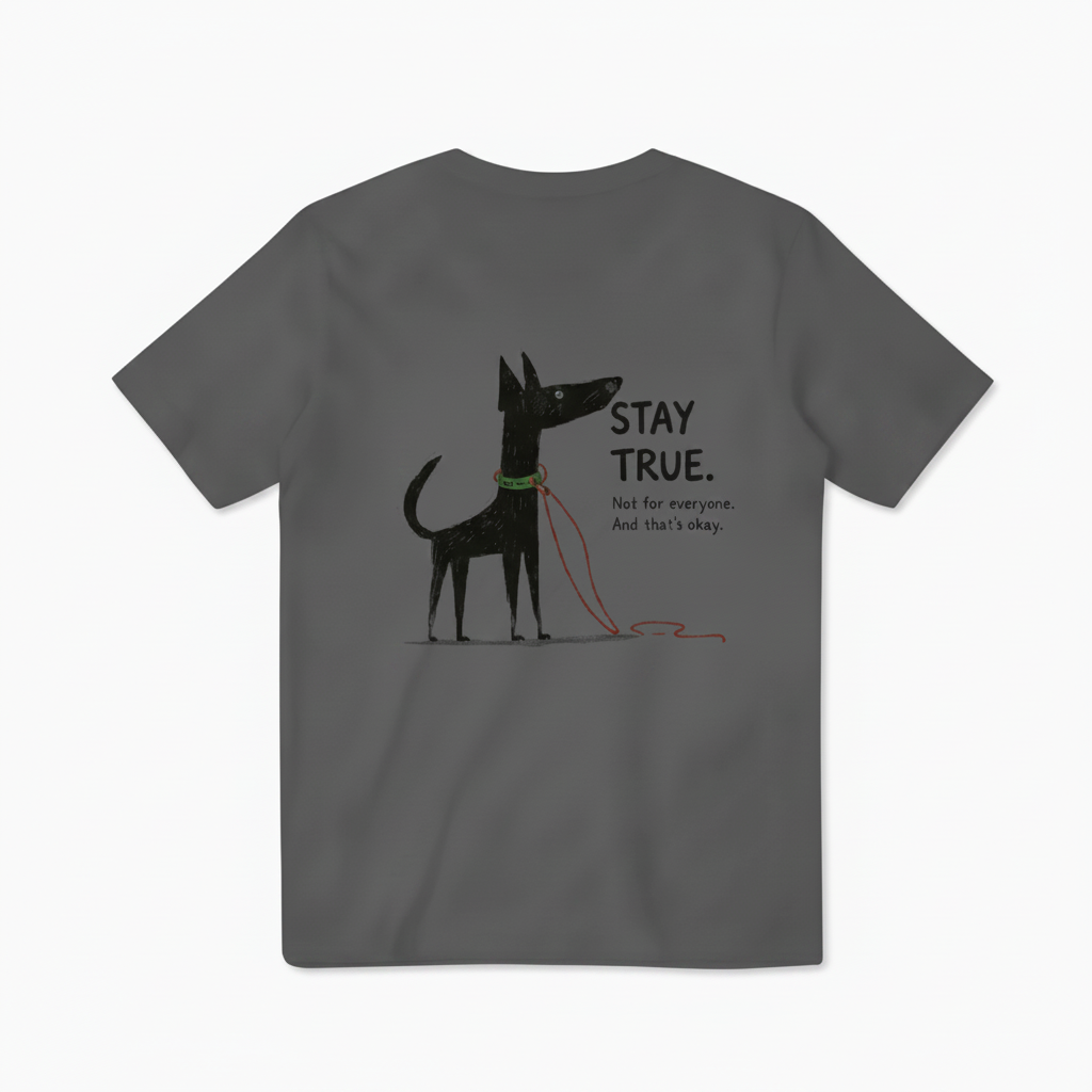 Stay True Dog Graphic Tee