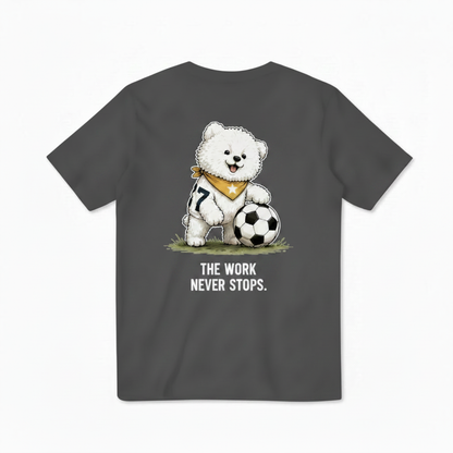 Soccer Dog Funny Graphic Tee