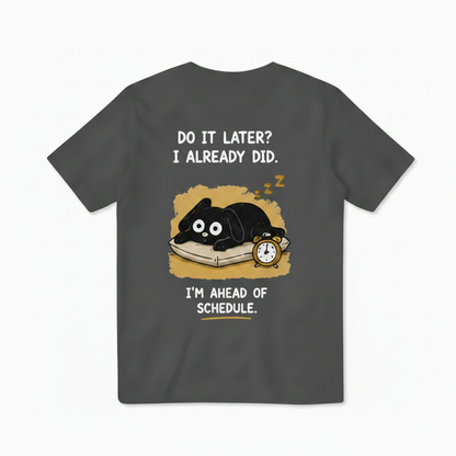 Lazy Dog Procrastinator Tee