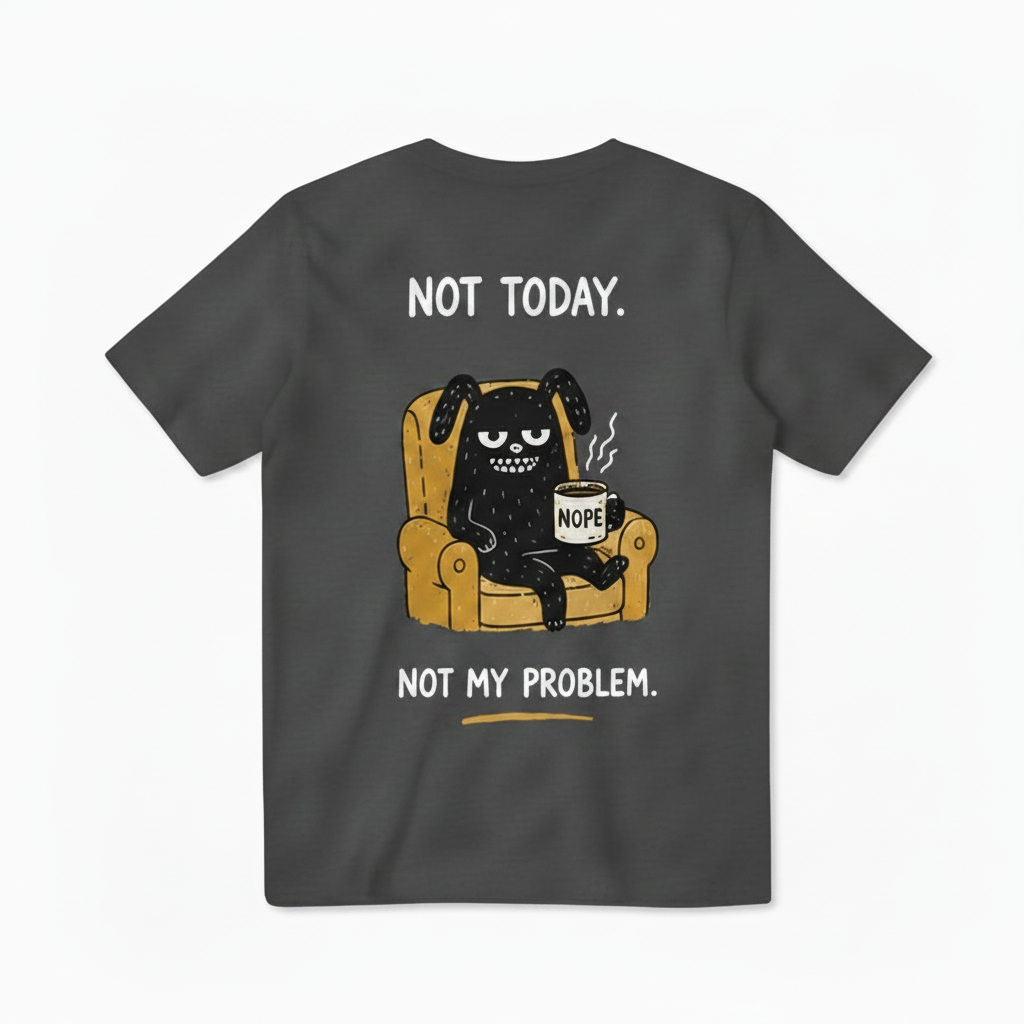 Not Today Not My Problem Tee