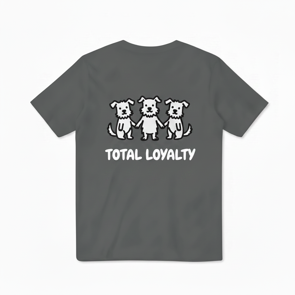 Total Loyalty Three Dogs Tee