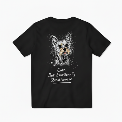 Cute But Emotionally Questionable Tee