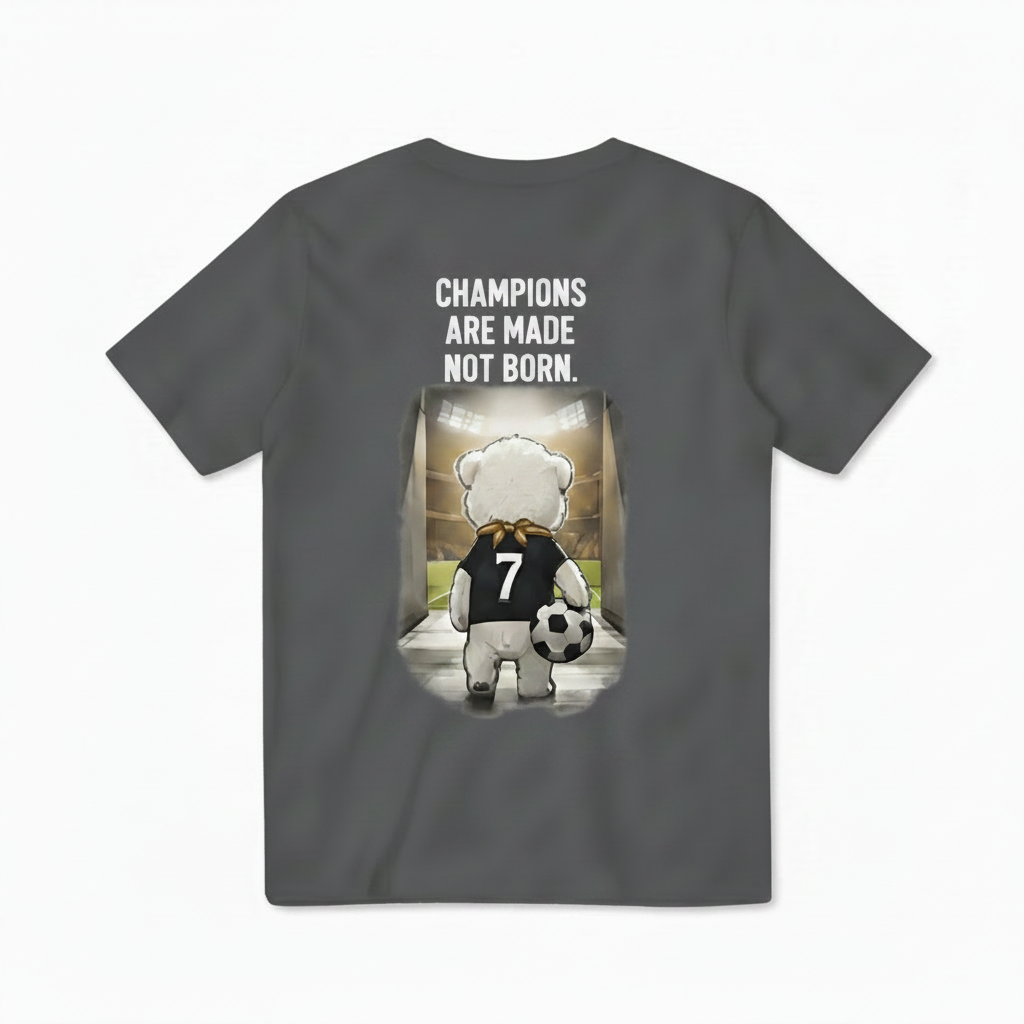 Champions Are Made Cute Dog Tee