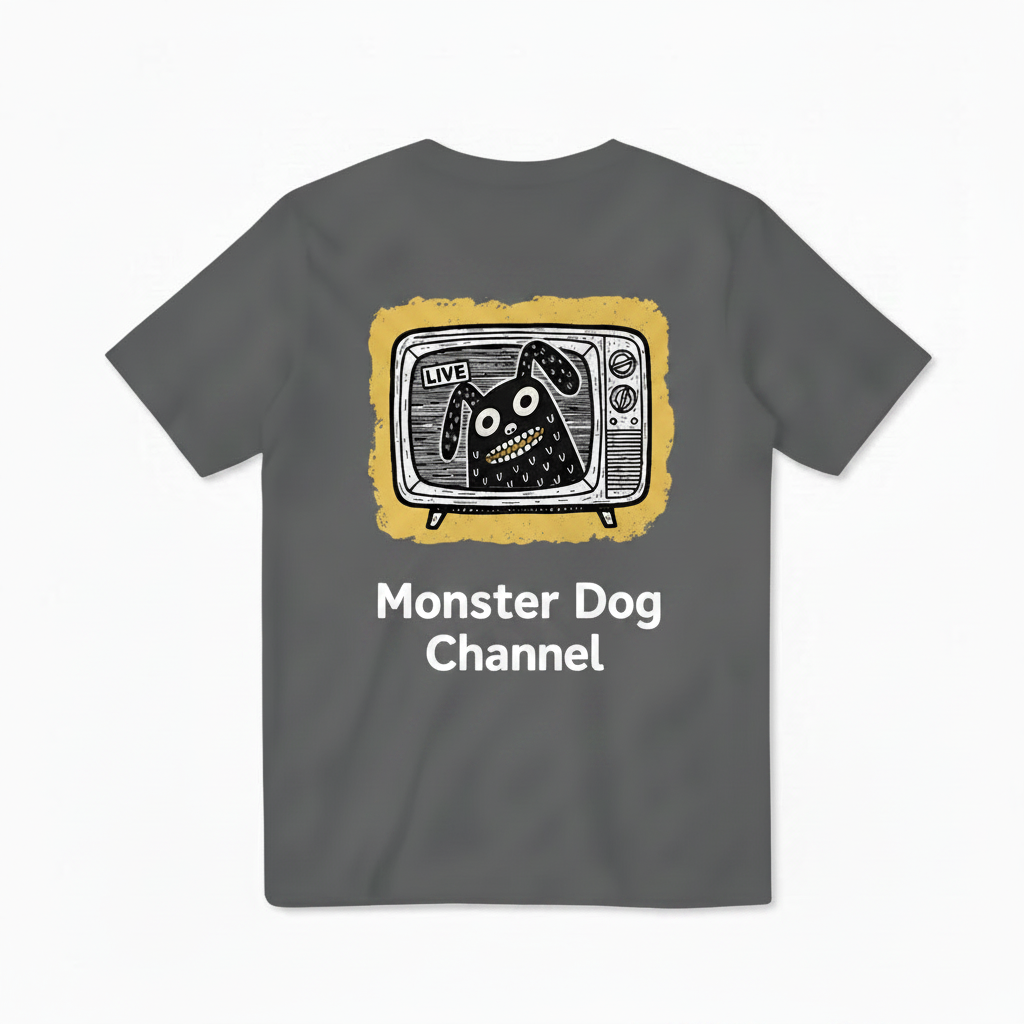 Monster Dog TV Channel Tee
