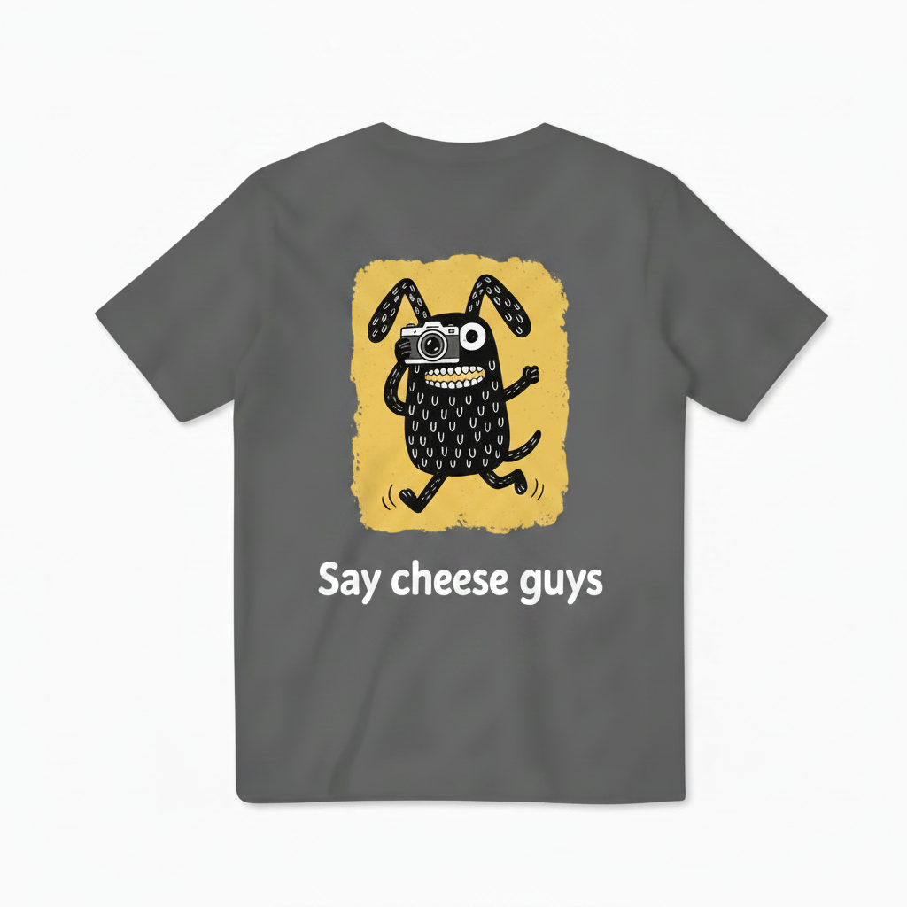 Say Cheese Guys Graphic Tee