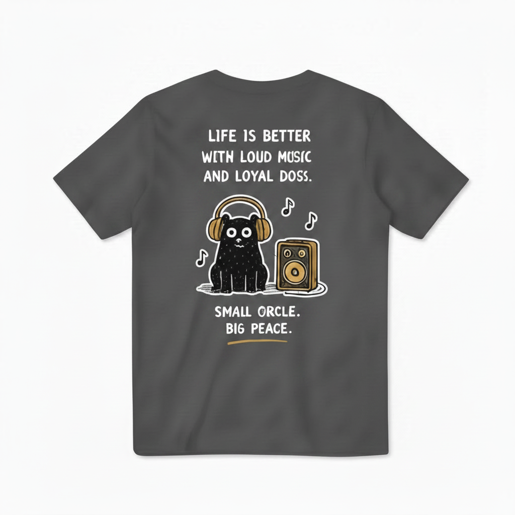 Loud Music Loyal Dogs Tee