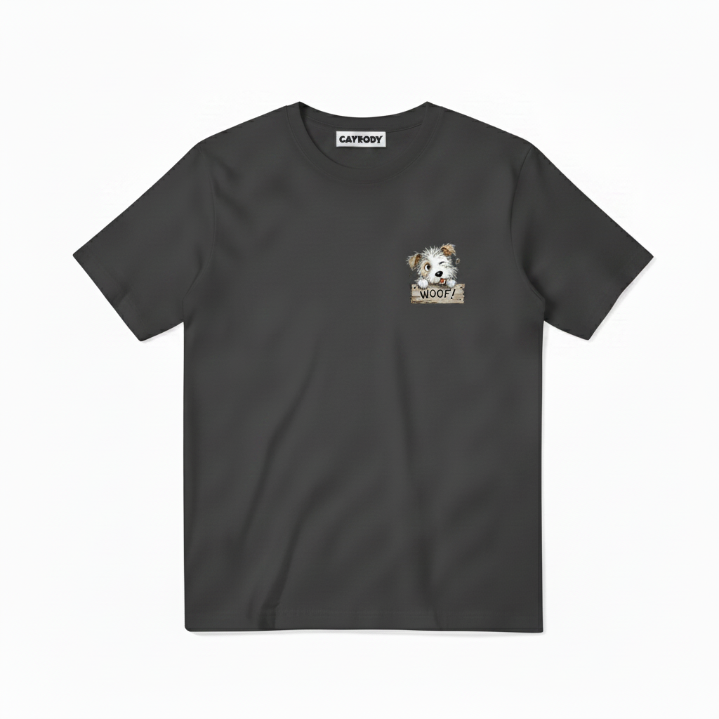 "Woof More Worry Less" Tee