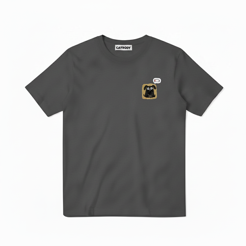 "Social Battery 1%" Tee